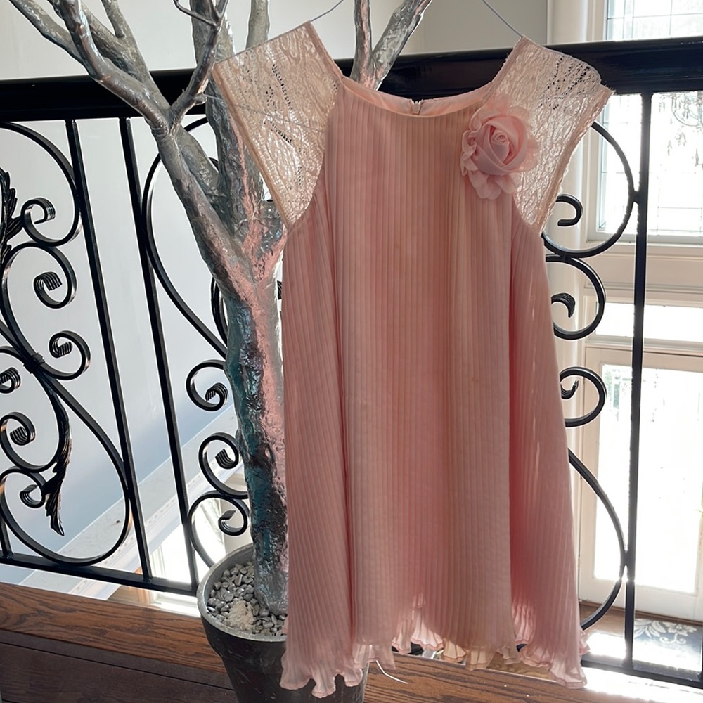 Pippa & Julie dress. Light pink. Size 12